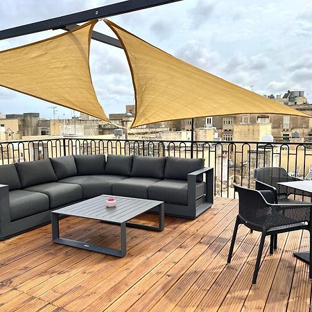 Florette Suite Designer Finish With Stunning Lounge Terrace By Arcobnb Флоріана Екстер'єр фото